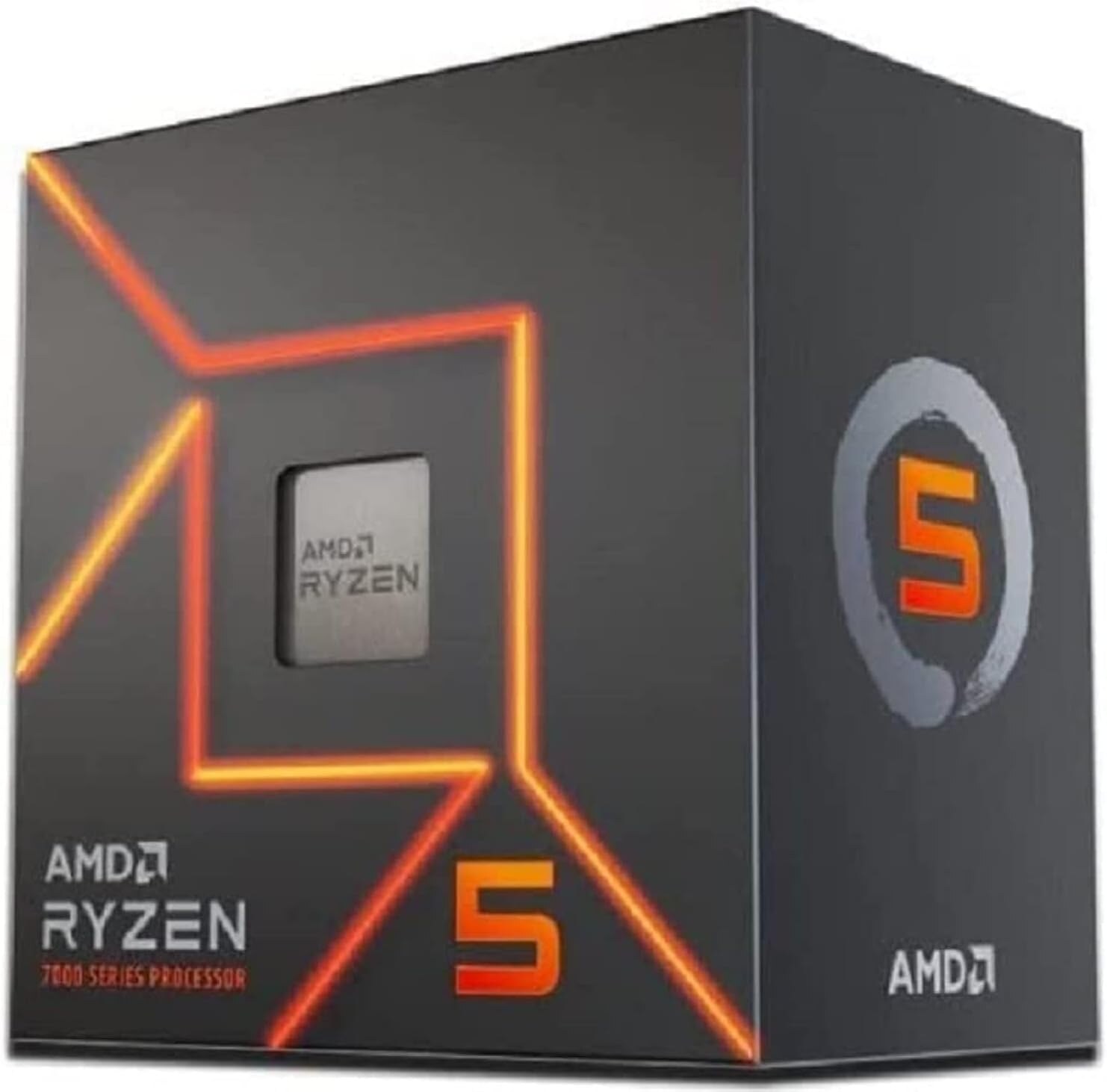 AMD AMD Ryzen 5 7600 Desktop Processor — view 3