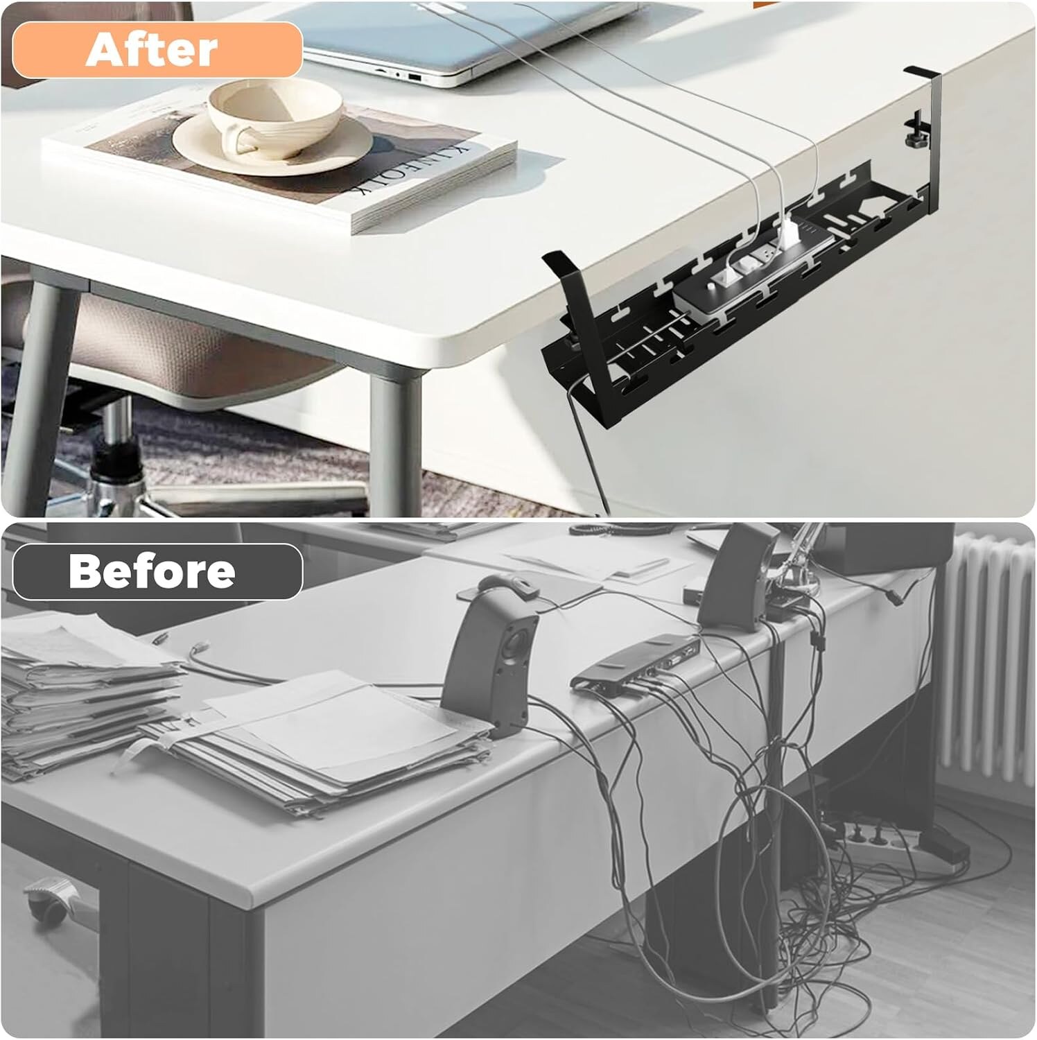 Belkin Belkin Cable Management Tray (Under Desk) — view 1