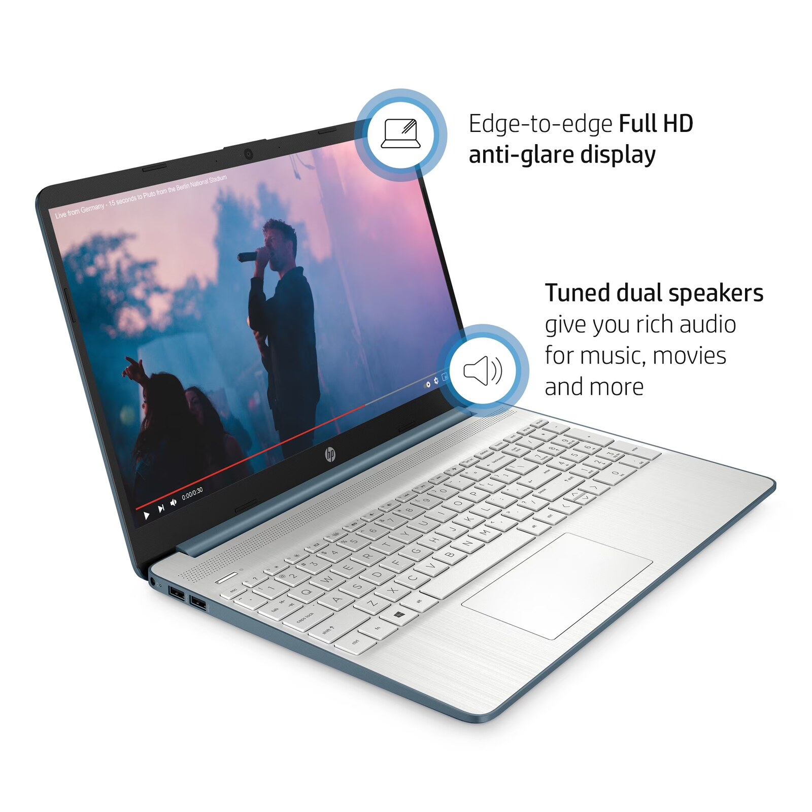 HP HP 15.6" Laptop (AMD Ryzen 5, 16GB, 512GB SSD) — view 1