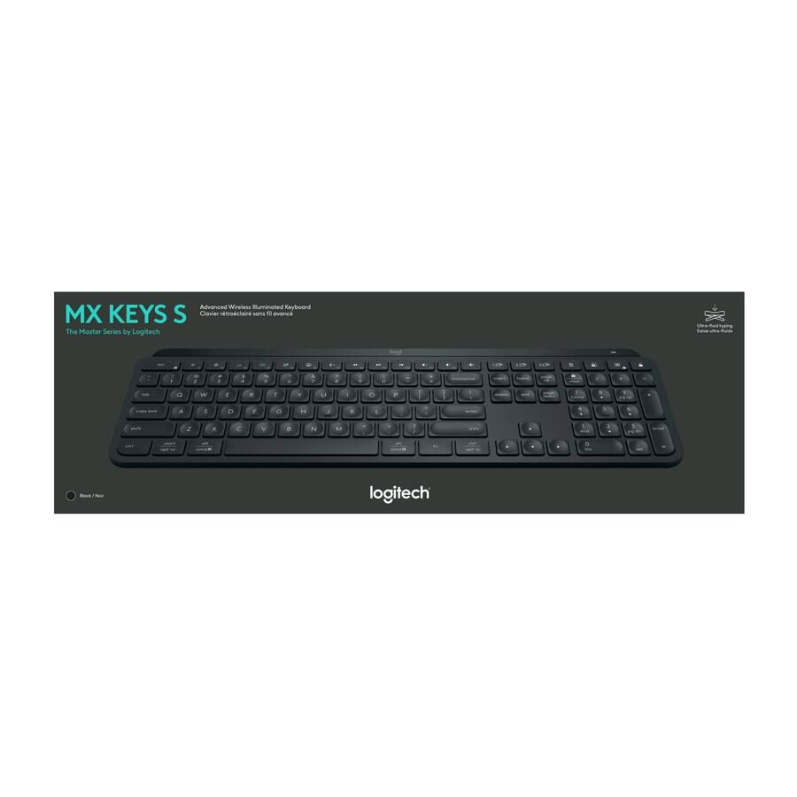 Logitech Logitech MX Keys S Wireless Keyboard — view 1