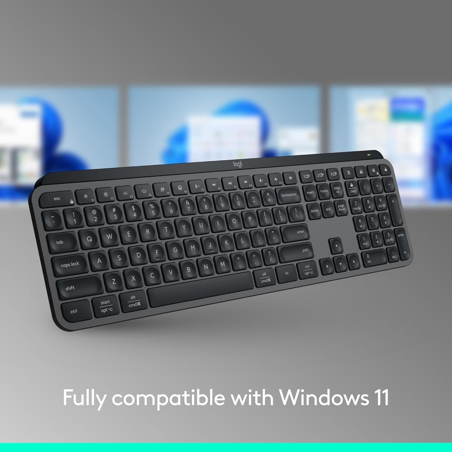 Logitech Logitech MX Keys S Wireless Keyboard — view 2