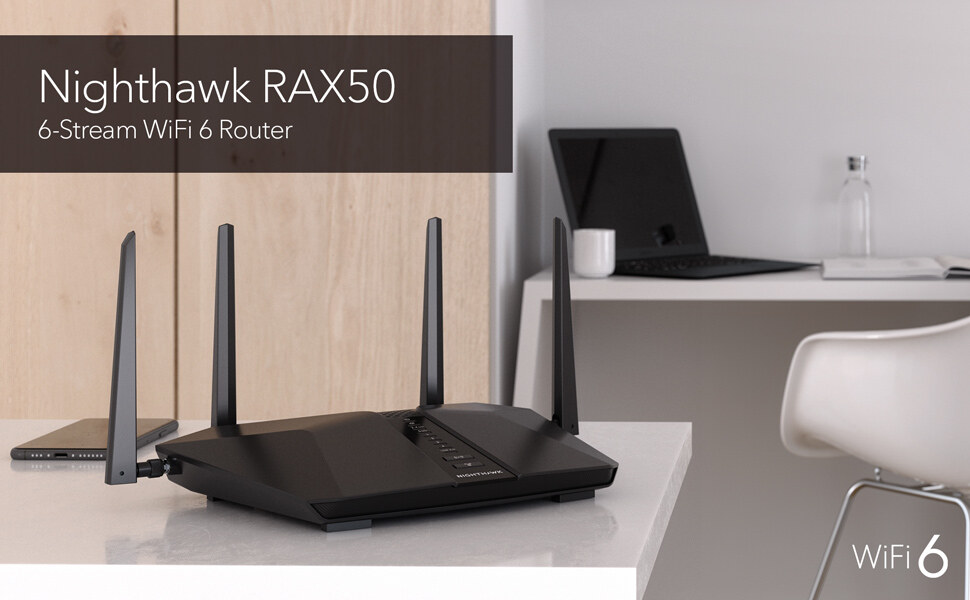 Netgear NETGEAR Nighthawk RAX50 Wi-Fi 6 Router — view 2