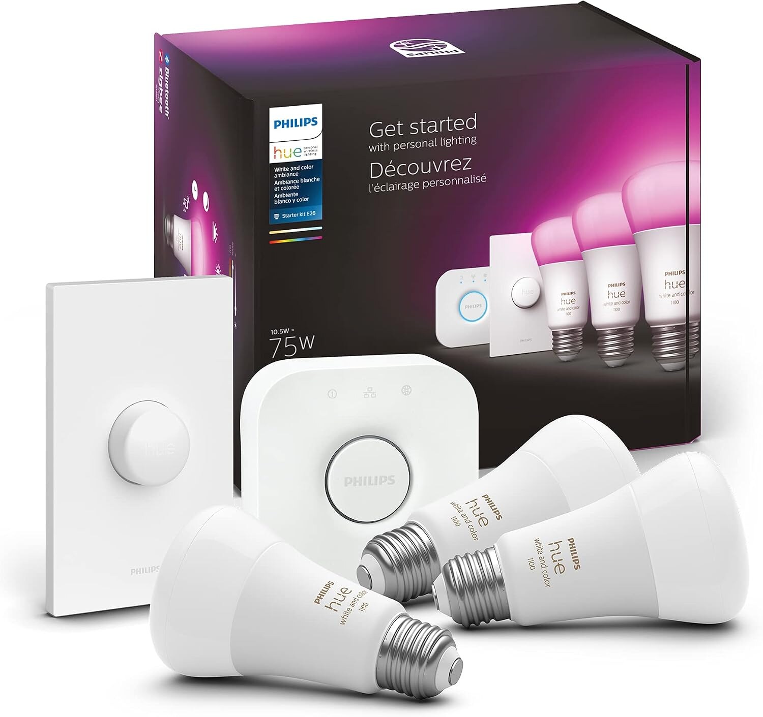 Philips Philips Hue White and Color Ambiance Starter Kit — view 1