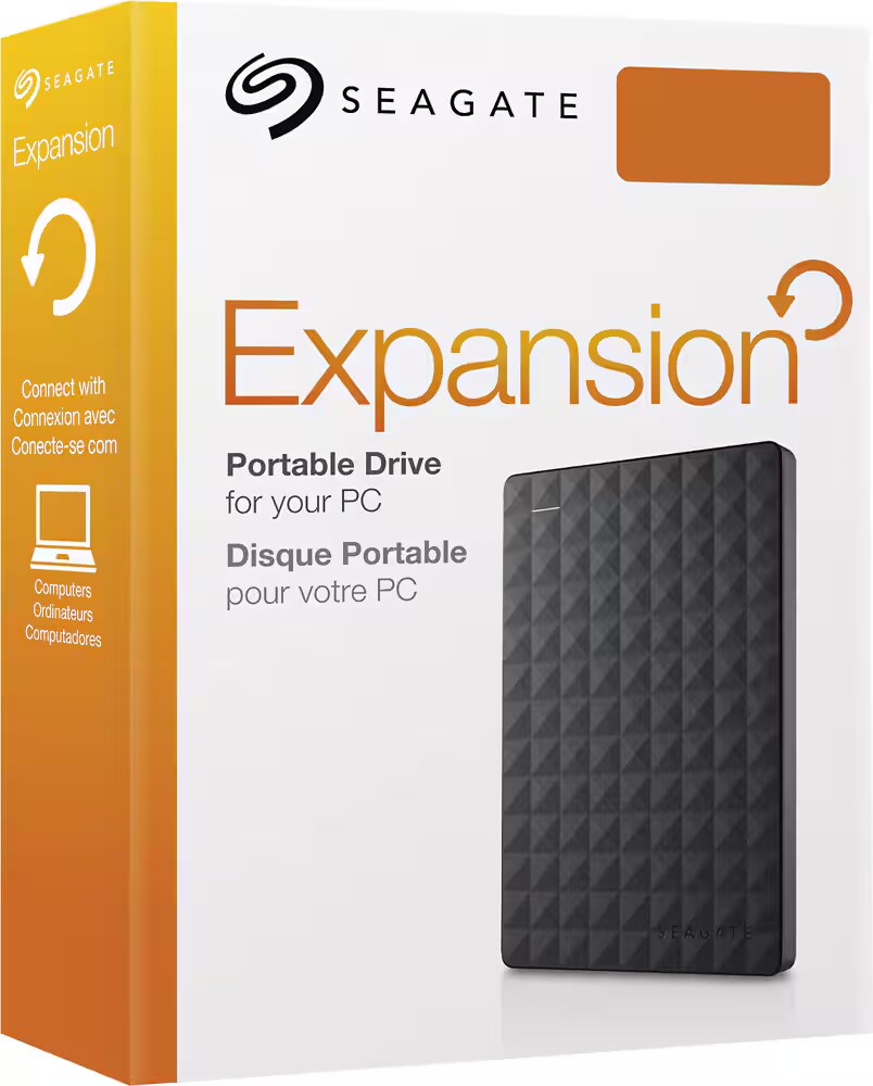 Seagate Seagate Expansion 4TB Portable External HDD — view 1