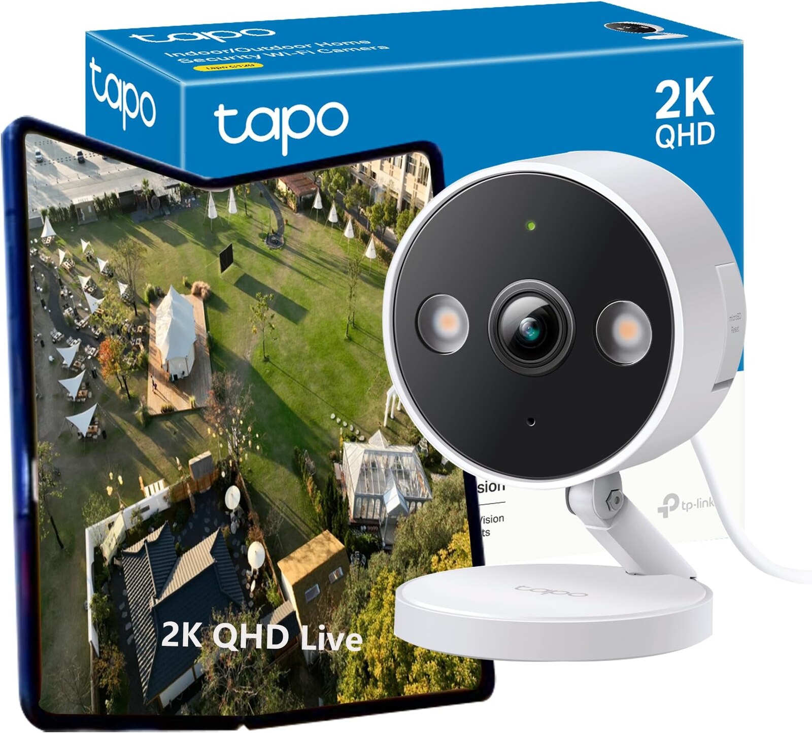 TP-Link TP-Link Tapo C225 Pan/Tilt AI Home Security Camera — view 2