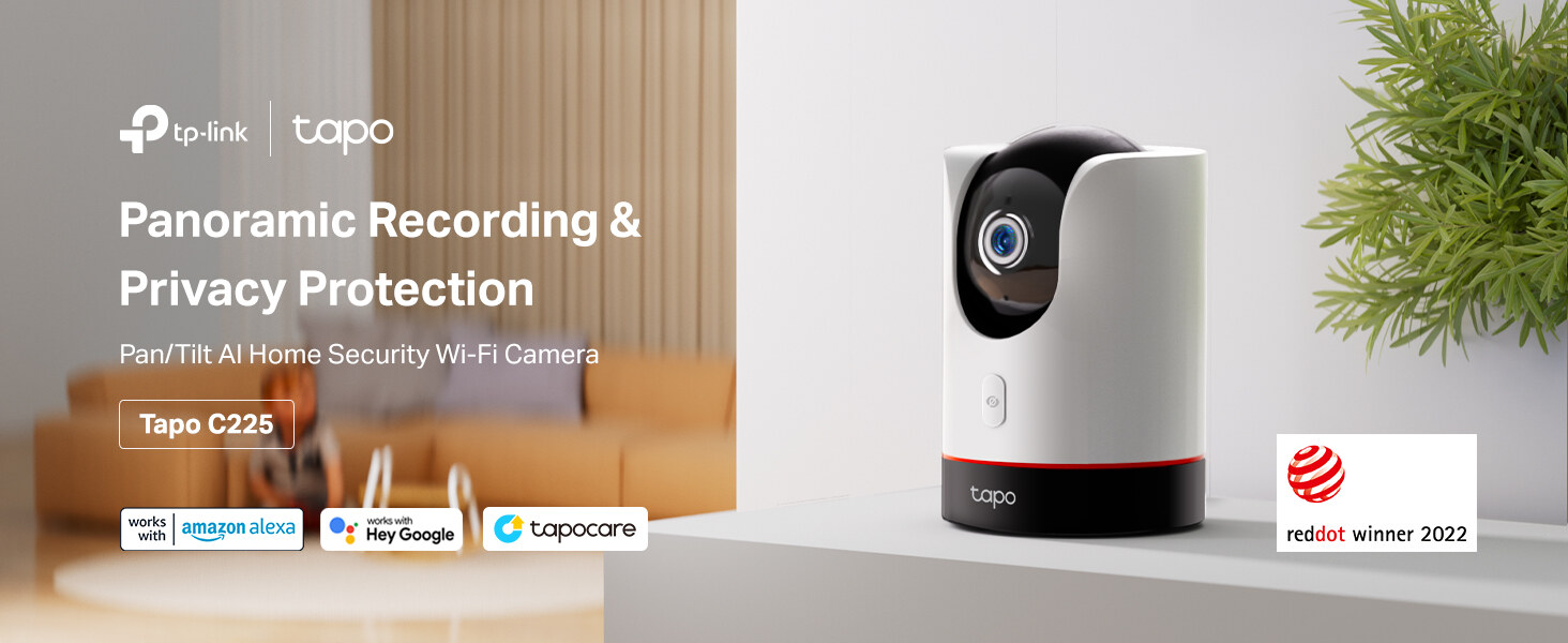 TP-Link TP-Link Tapo C225 Pan/Tilt AI Home Security Camera — view 3