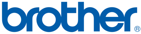 Brother brand logo in blue lowercase lettering with a registered trademark symbol.